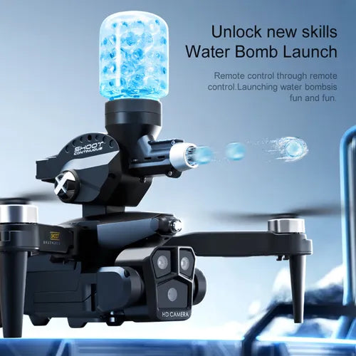 Drone Multicamaras HD Disparador Agua